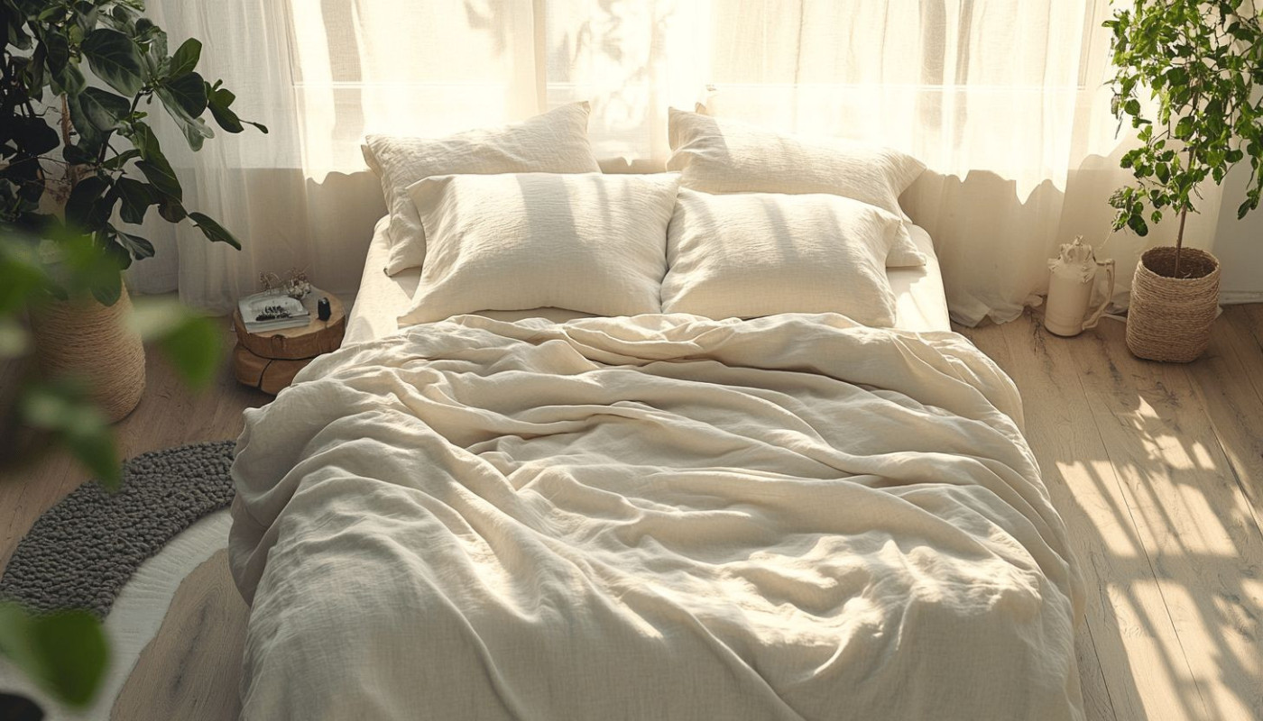 Pourquoi opter pour des draps en lin lavé pour votre lit ?